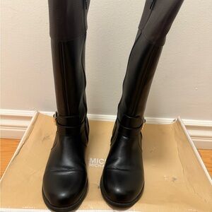 Michael Kors Black Over the Knee Boots